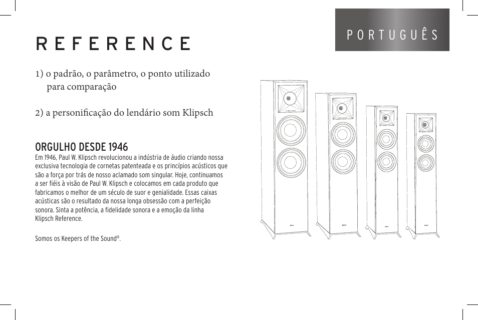 Orgulho desde 1946 | Klipsch Reference Premiere RP-500SA II Two-Way Dolby Atmos Elevation/Surround Speakers (Ebony, Pair) User Manual | Page 35 / 68