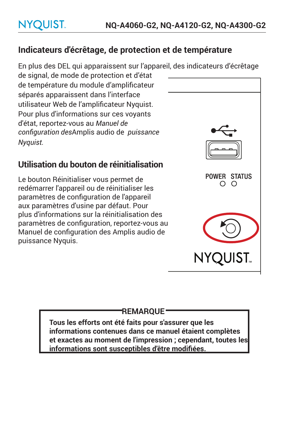 Bogen Nyquist Networked 4-Channel Power Amplifier (4 x 300W) User Manual | Page 20 / 60