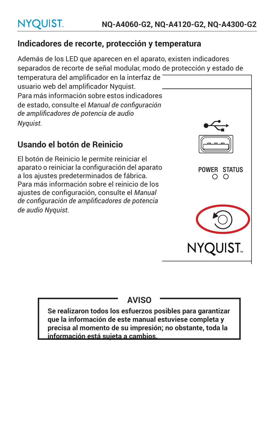 Bogen Nyquist Networked 4-Channel Power Amplifier (4 x 300W) User Manual | Page 32 / 60