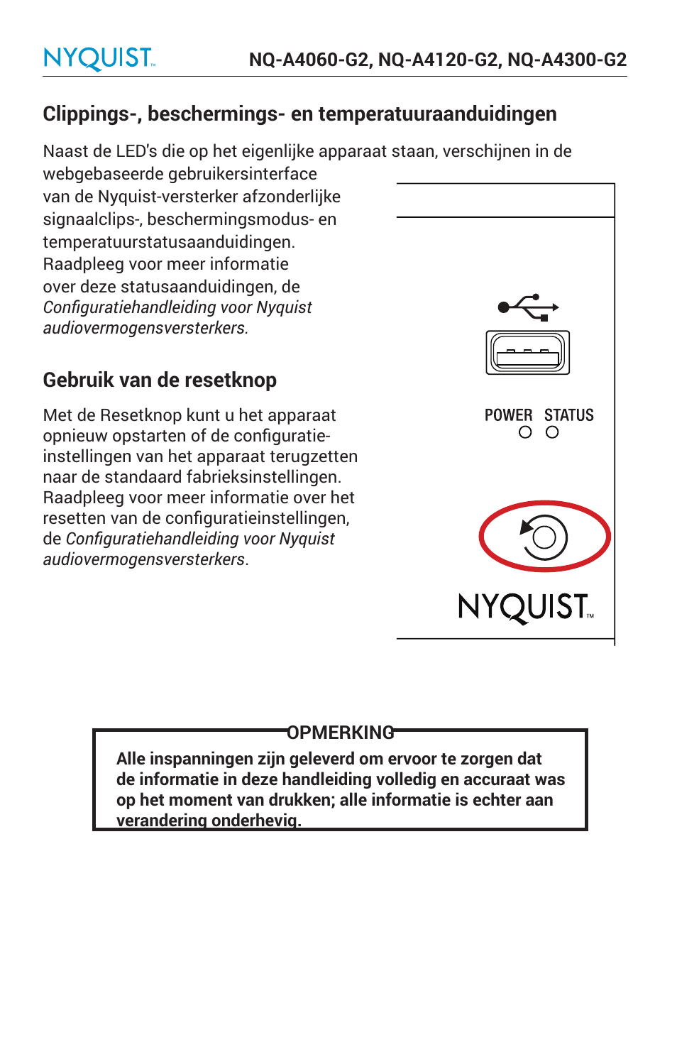 Bogen Nyquist Networked 4-Channel Power Amplifier (4 x 300W) User Manual | Page 56 / 60