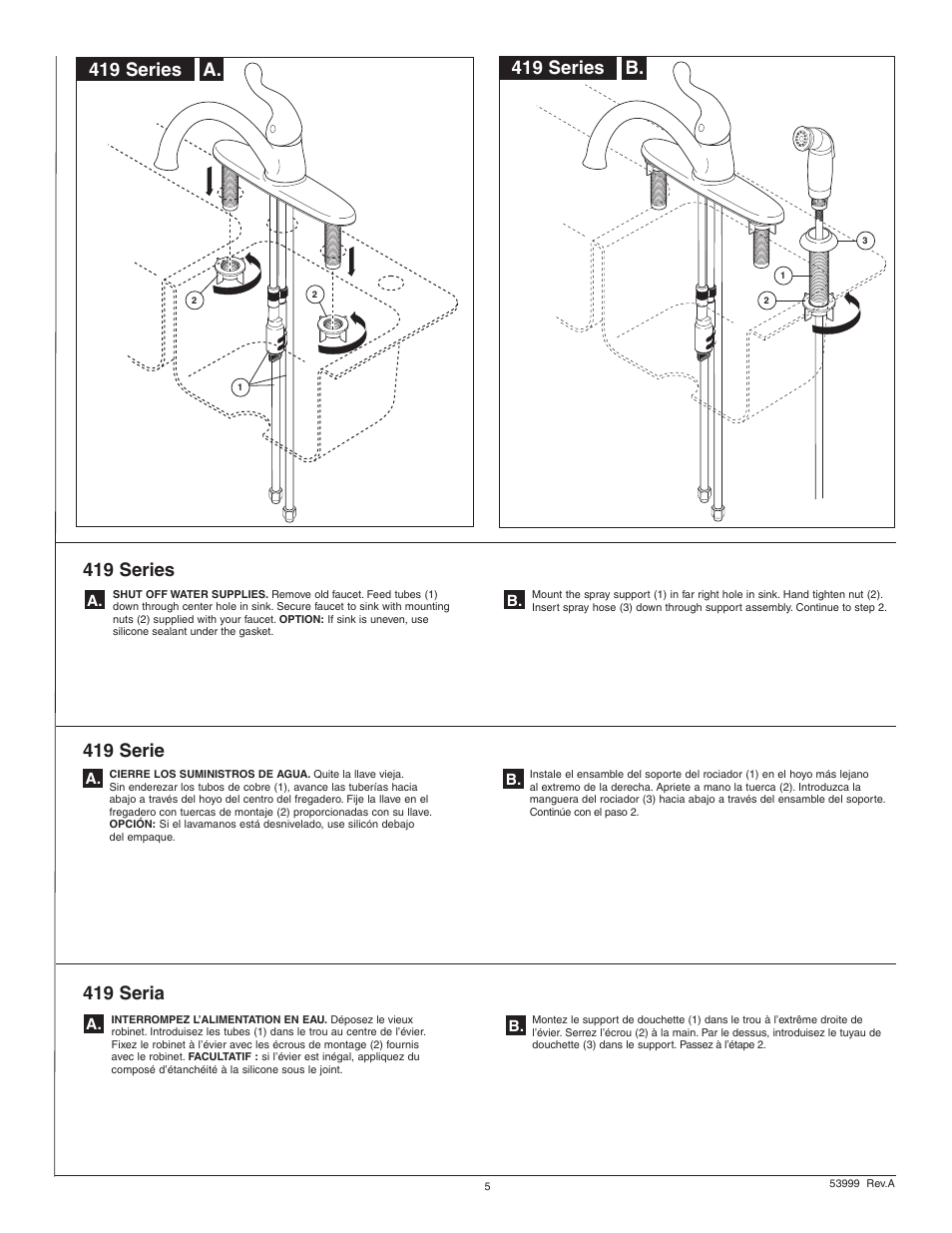 419 series | Delta 417-DST User Manual | Page 5 / 12