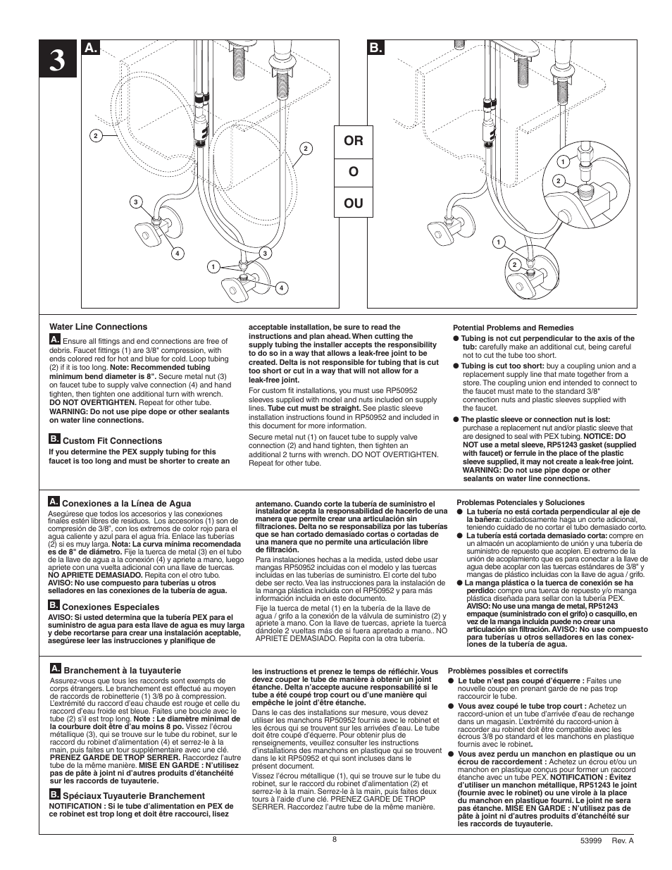 A. b. or o ou | Delta 417-DST User Manual | Page 8 / 12