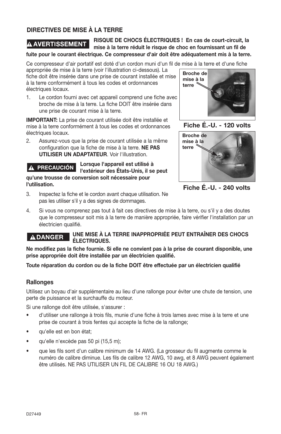 Delta 66-500-1 User Manual | Page 58 / 72