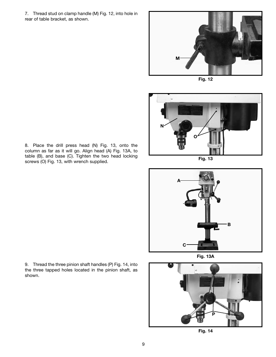 Delta DP350 User Manual | Page 9 / 17