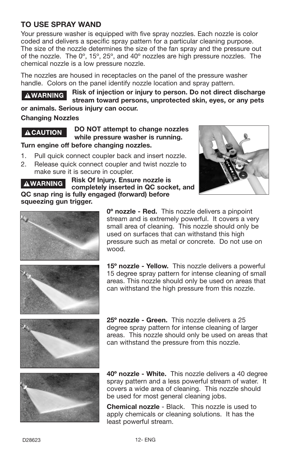 Delta D28623 User Manual | Page 12 / 64