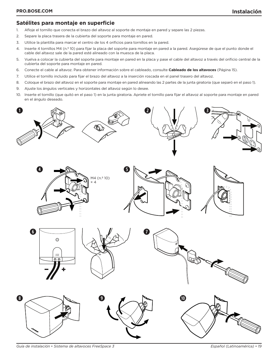 Bose Professional FreeSpace 3 Series II Acoustimass Subwoofer Module (Black) User Manual | Page 19 / 112