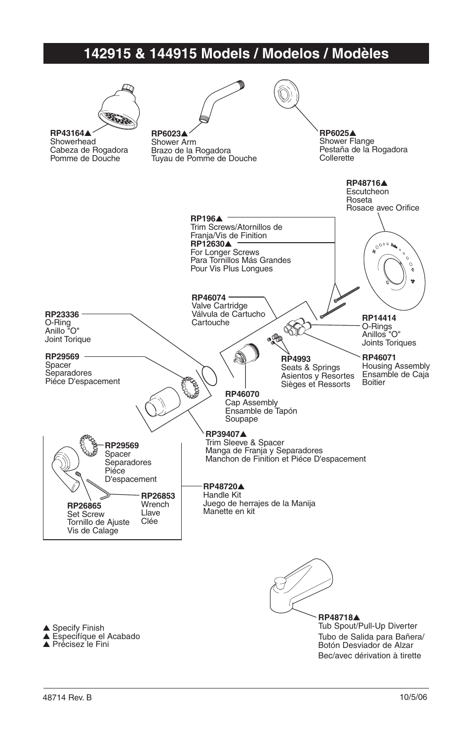 Delta 142915 User Manual | 1 page