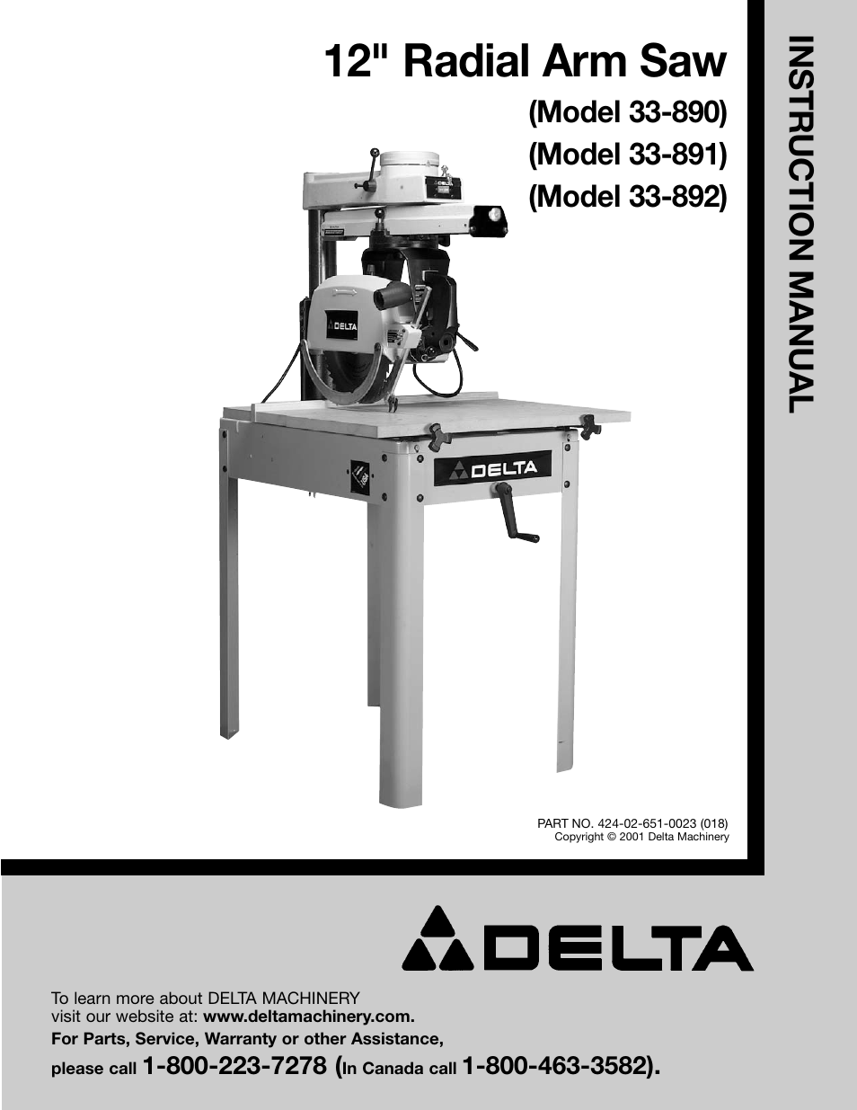 Delta 33-891 User Manual | 28 pages