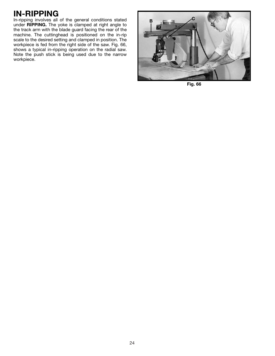 In-ripping | Delta 33-891 User Manual | Page 24 / 28