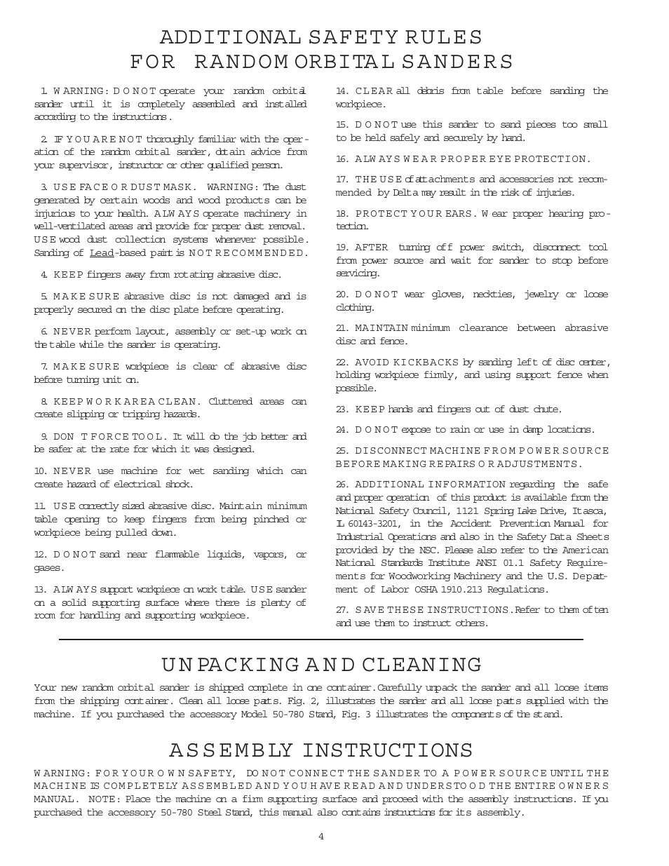 Delta 31-750 User Manual | Page 4 / 12