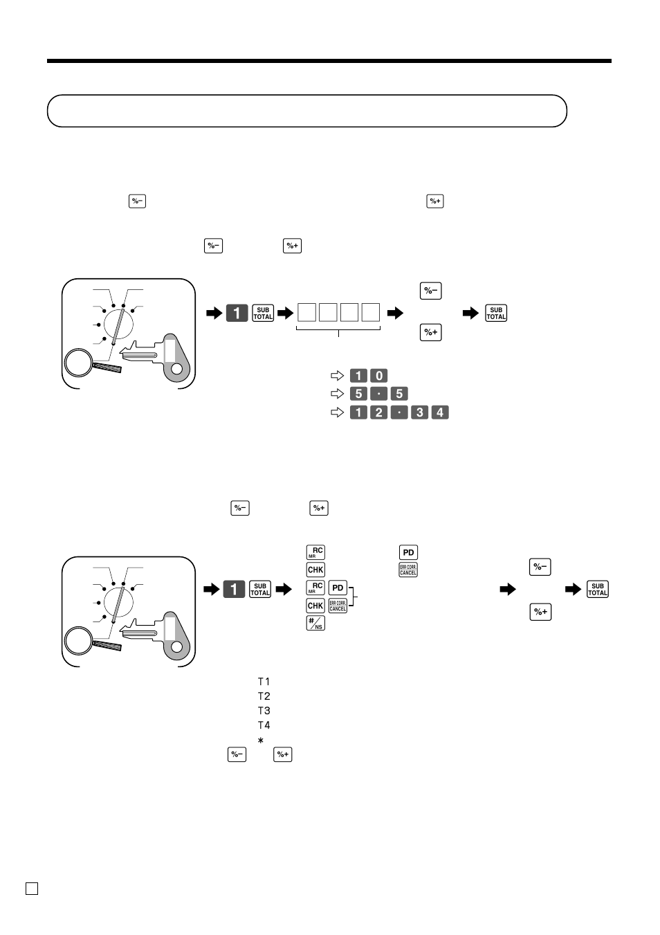 Preparing and using discounts/premiums, Basic operations and setups | Casio TE-2000 User Manual | Page 30 / 88