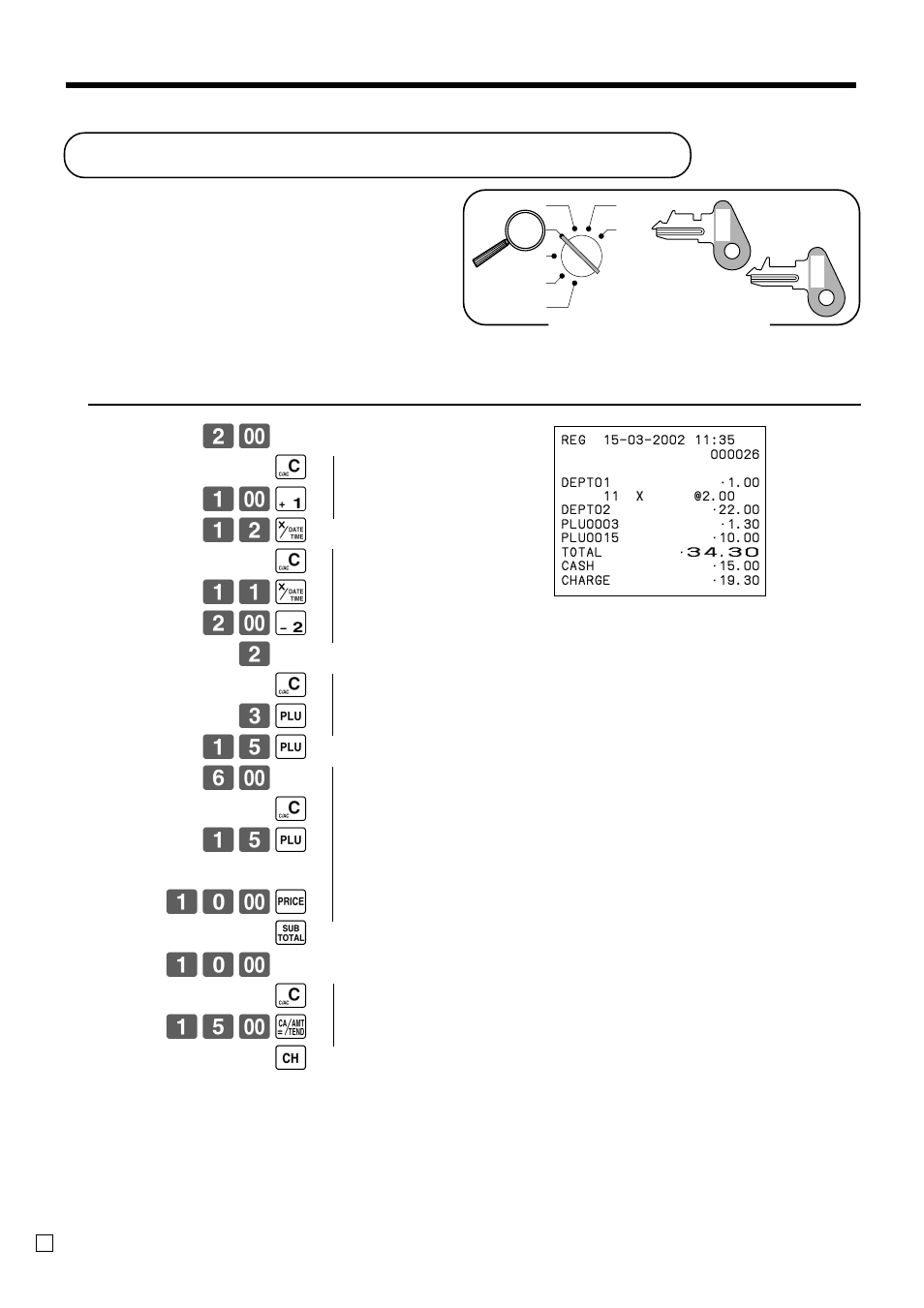 Making corrections in a registration, Basic operations and setups | Casio TE-2000 User Manual | Page 38 / 88