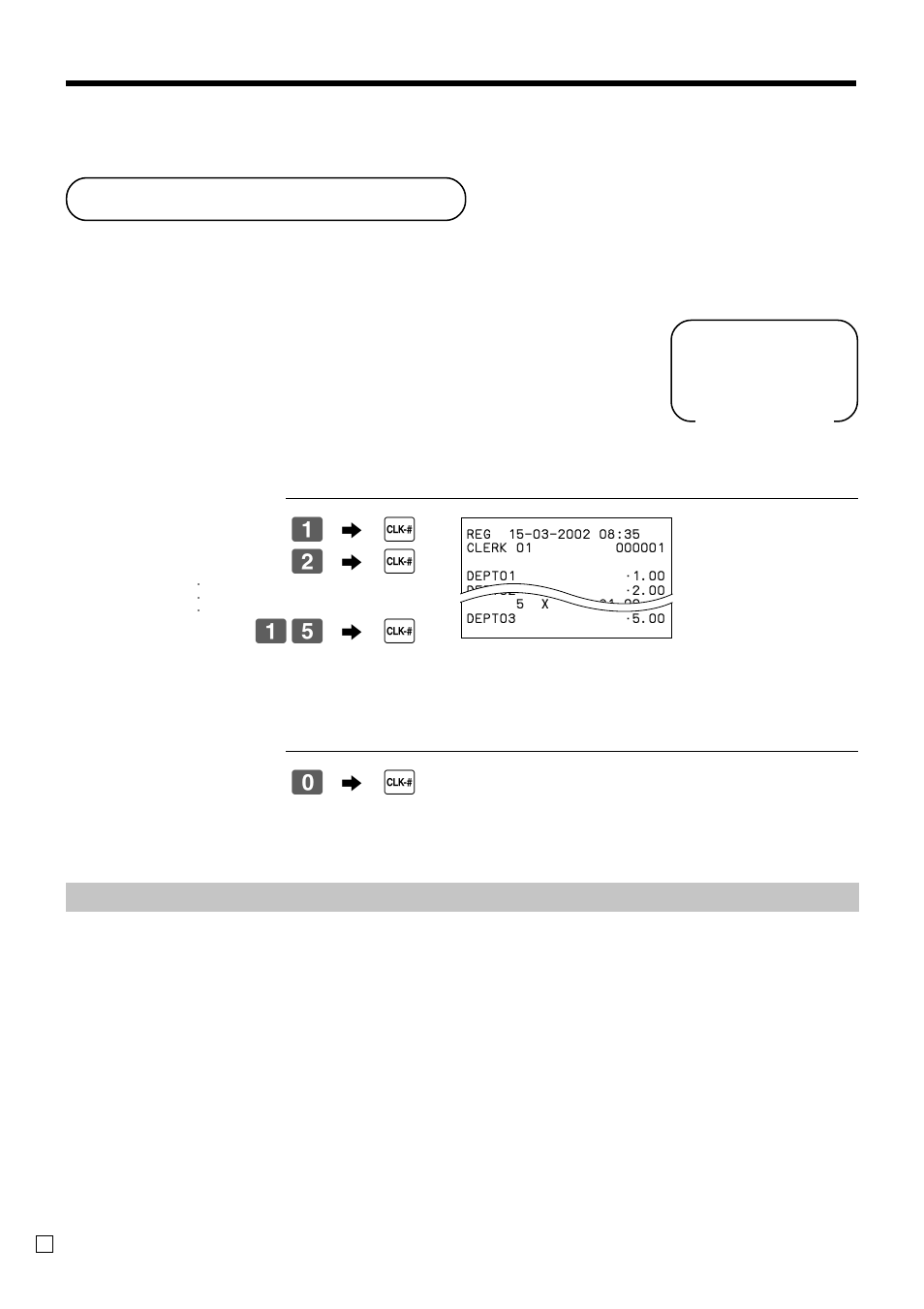 Clerk control function, Convenient operations and setups, Rf/ cal | Casio TE-2000 User Manual | Page 42 / 88