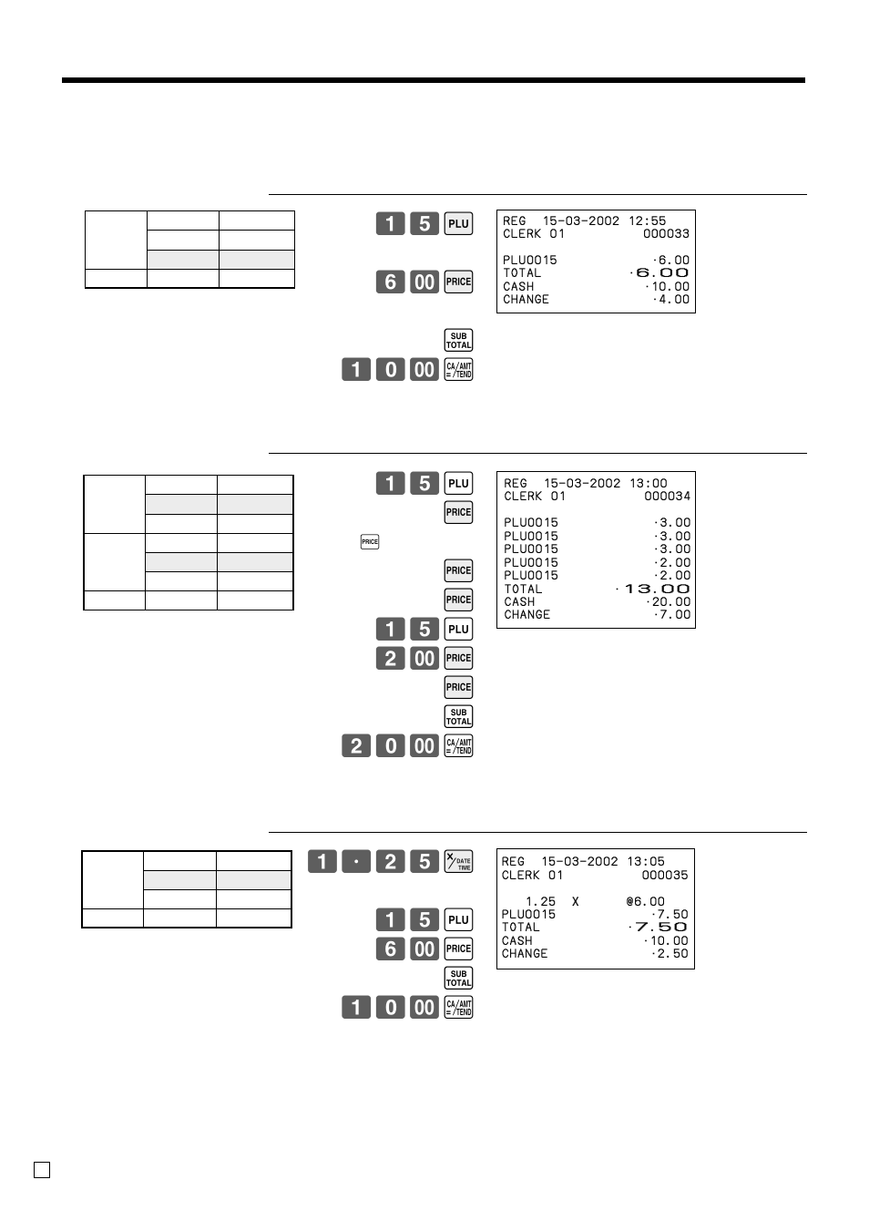 Convenient operations and setups | Casio TE-2000 User Manual | Page 60 / 88