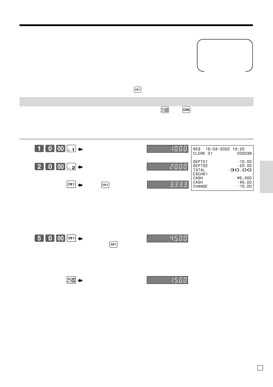 Con venient operations and setups, Registering foreign currency, & 20- ' z 50- z a | Casio TE-2000 User Manual | Page 63 / 88