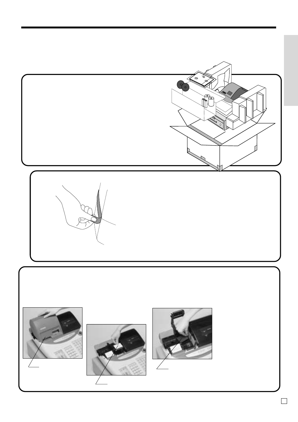 Getting started | Casio TE-2000 User Manual | Page 7 / 88