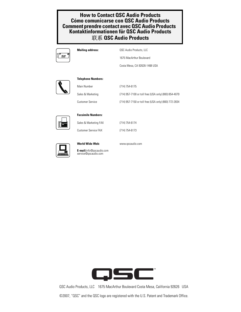 QSC Audio AD-C81TW Ceiling Mount Subwoofer System (White) User Manual | Page 8 / 40