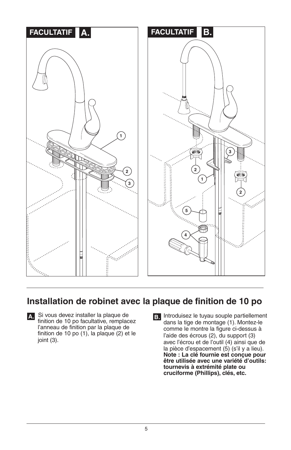 Facultatif | Delta 16968-DST Series User Manual | Page 29 / 40