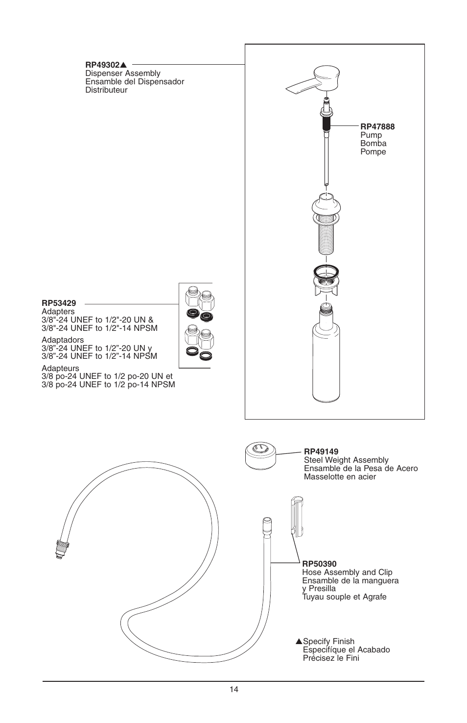 Delta 16968-DST Series User Manual | Page 38 / 40