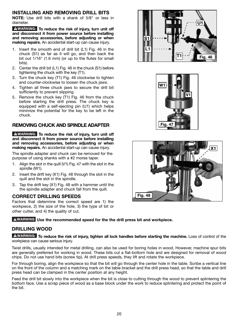 Delta 18-900L User Manual | Page 20 / 68