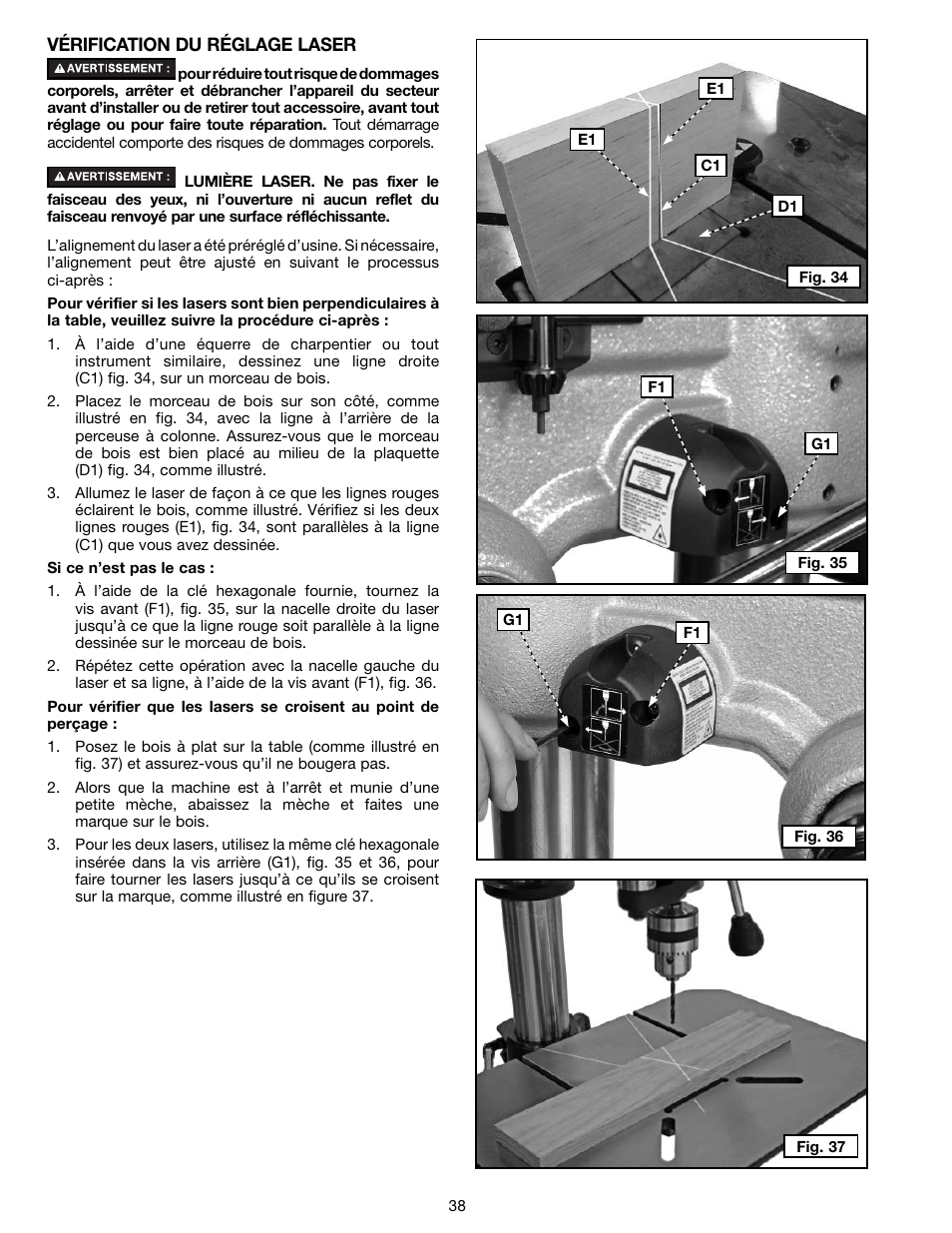 Delta 18-900L User Manual | Page 38 / 68