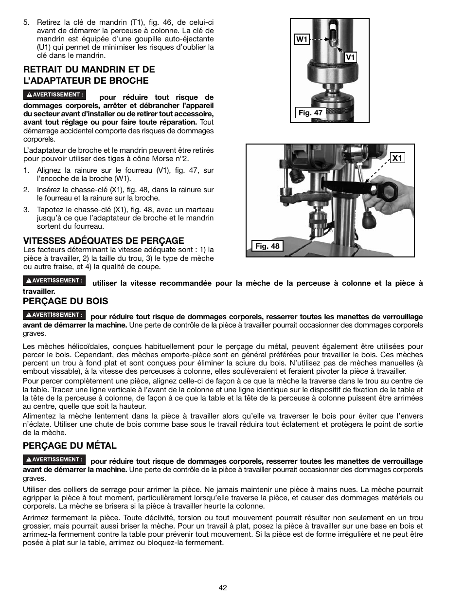 Delta 18-900L User Manual | Page 42 / 68