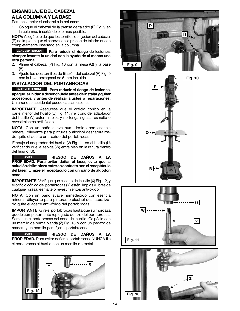 Delta 18-900L User Manual | Page 54 / 68