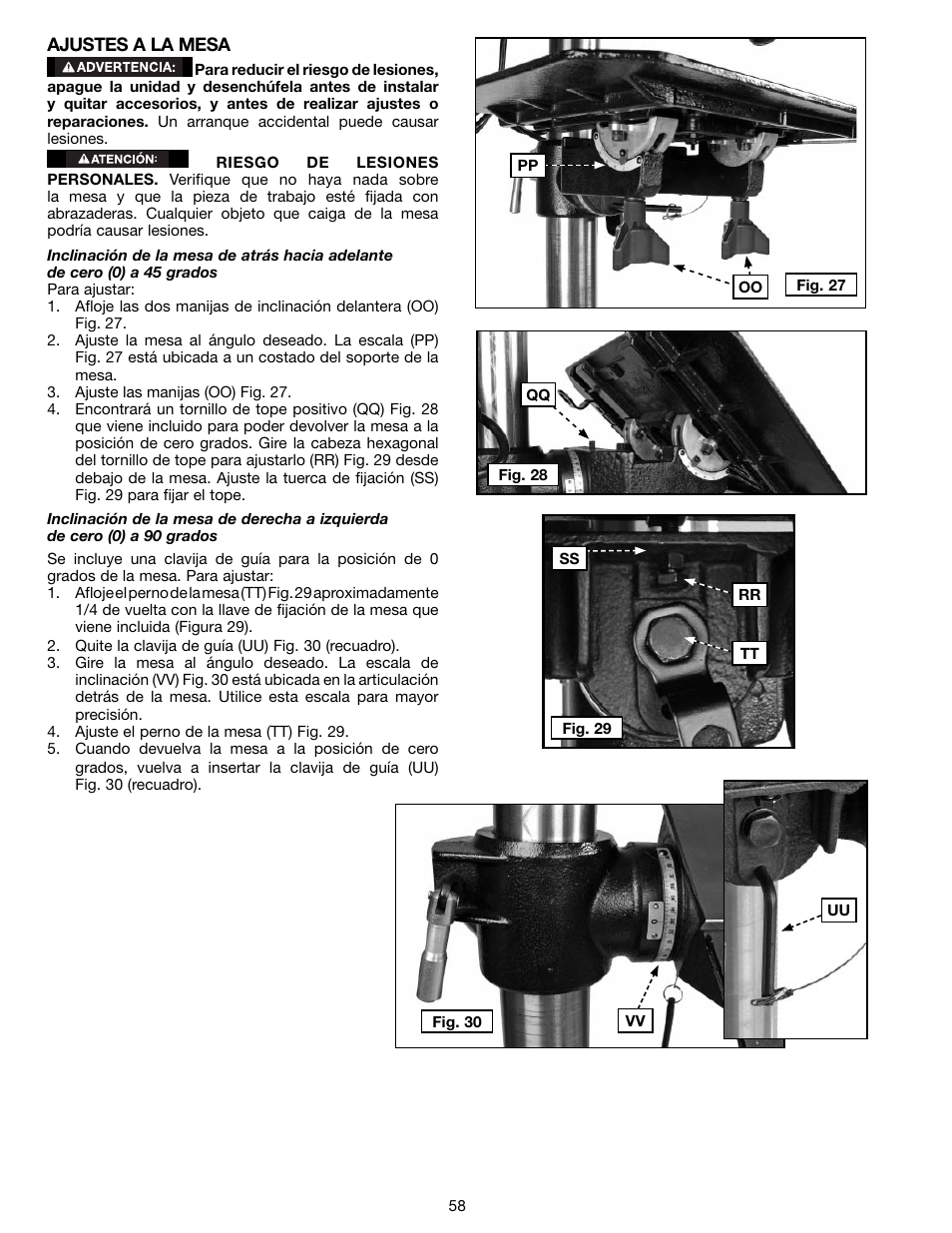 Delta 18-900L User Manual | Page 58 / 68