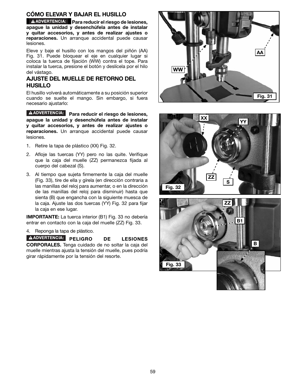 Delta 18-900L User Manual | Page 59 / 68