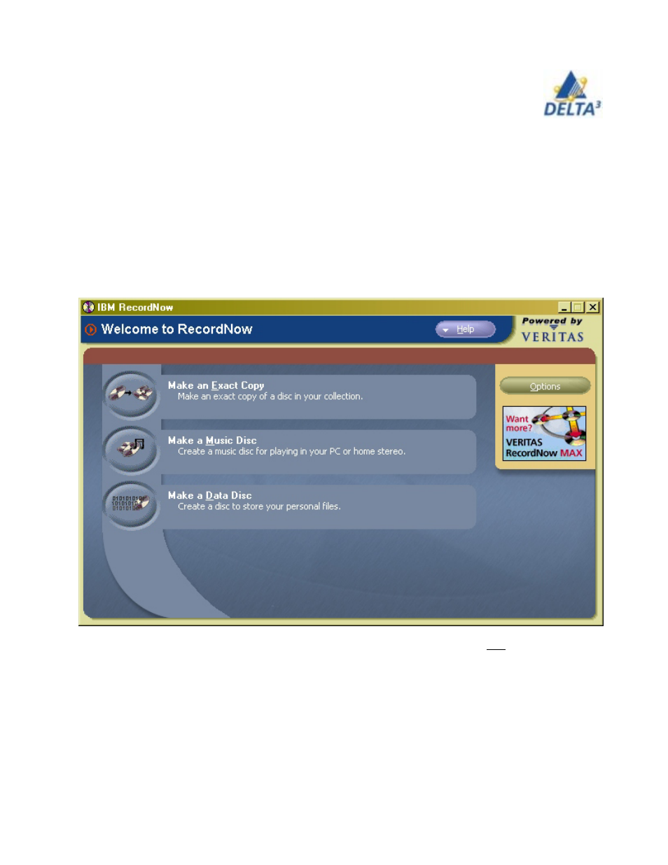 Ibm record now | Delta THINKPAD R40 User Manual | Page 14 / 45