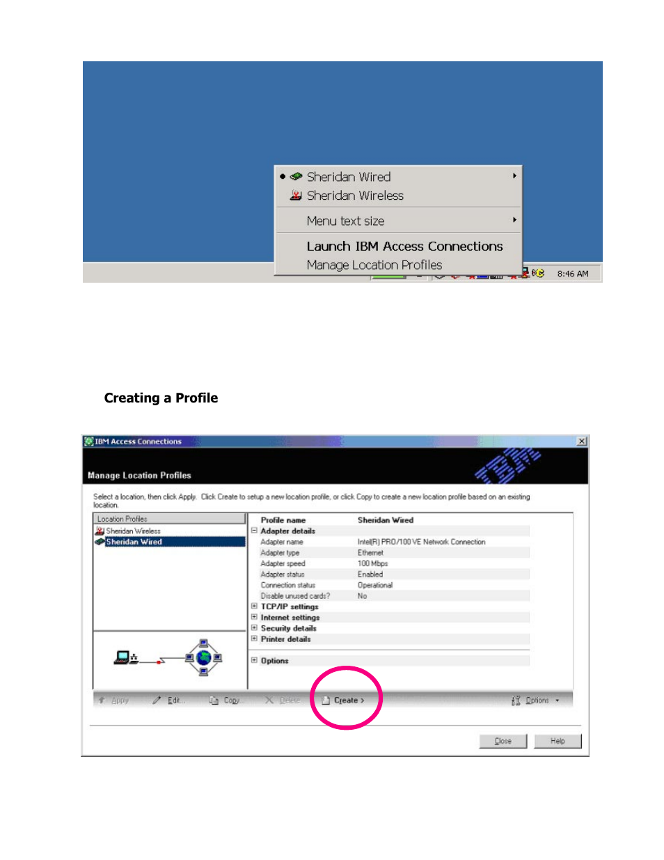 Using ibm access connections at home | Delta THINKPAD R40 User Manual | Page 22 / 45