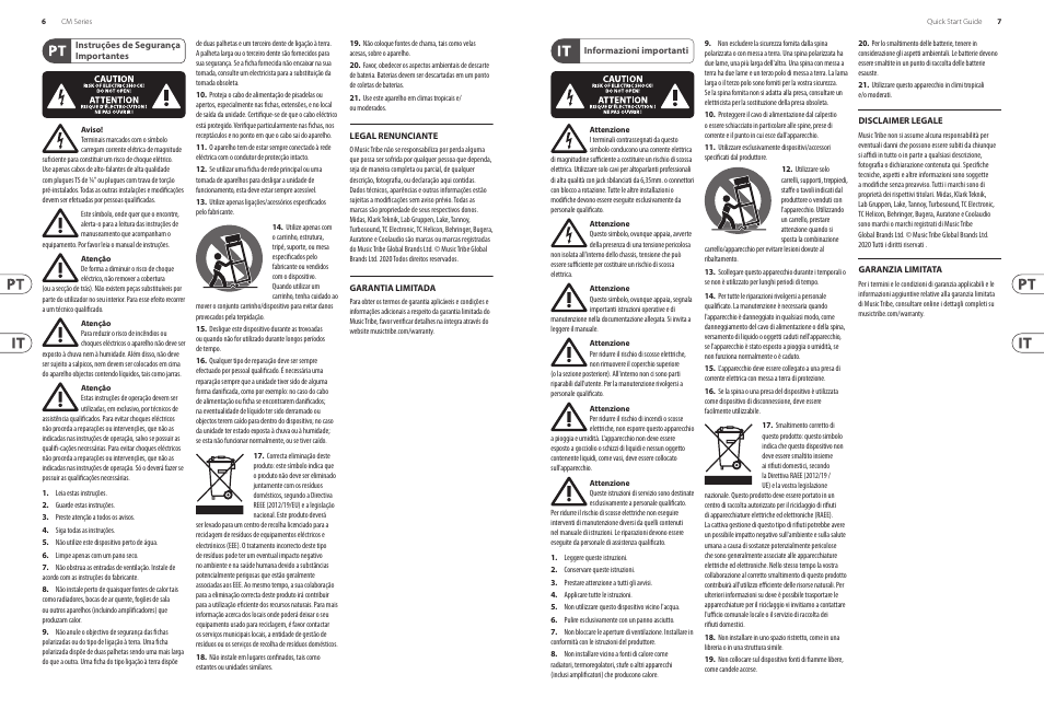 Lab.gruppen CM41 Commercial Mixer User Manual | Page 4 / 11