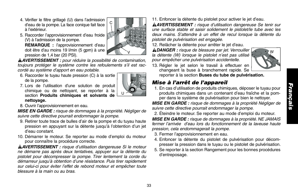 DeWalt DP3400 User Manual | Page 33 / 64