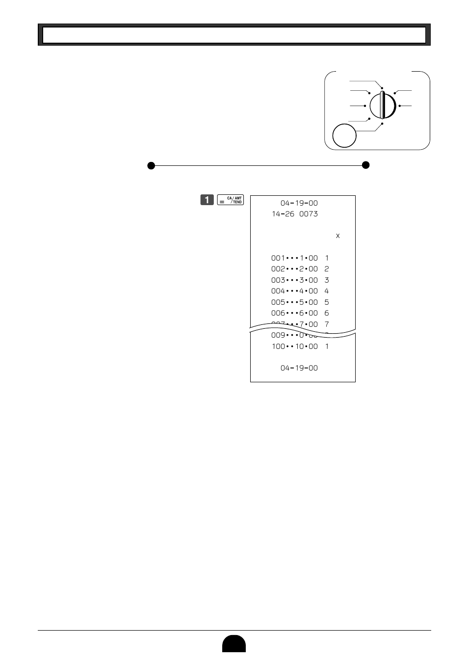 Pgm 1-10-2 printing preset plu settings | Casio PCR-265P User Manual | Page 28 / 40