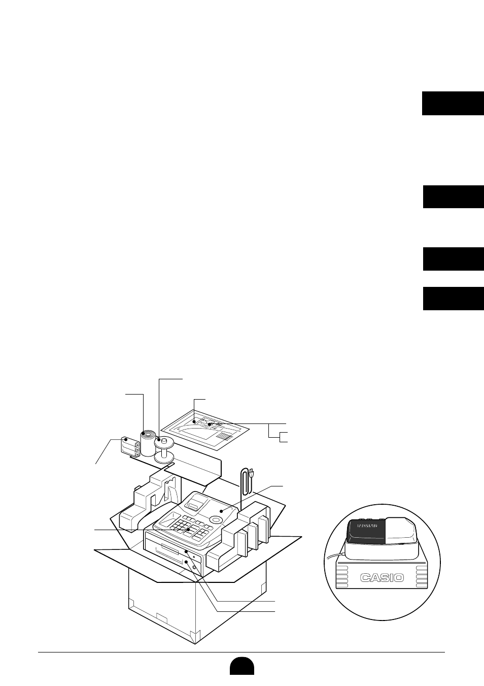 Casio PCR-265P User Manual | Page 3 / 40