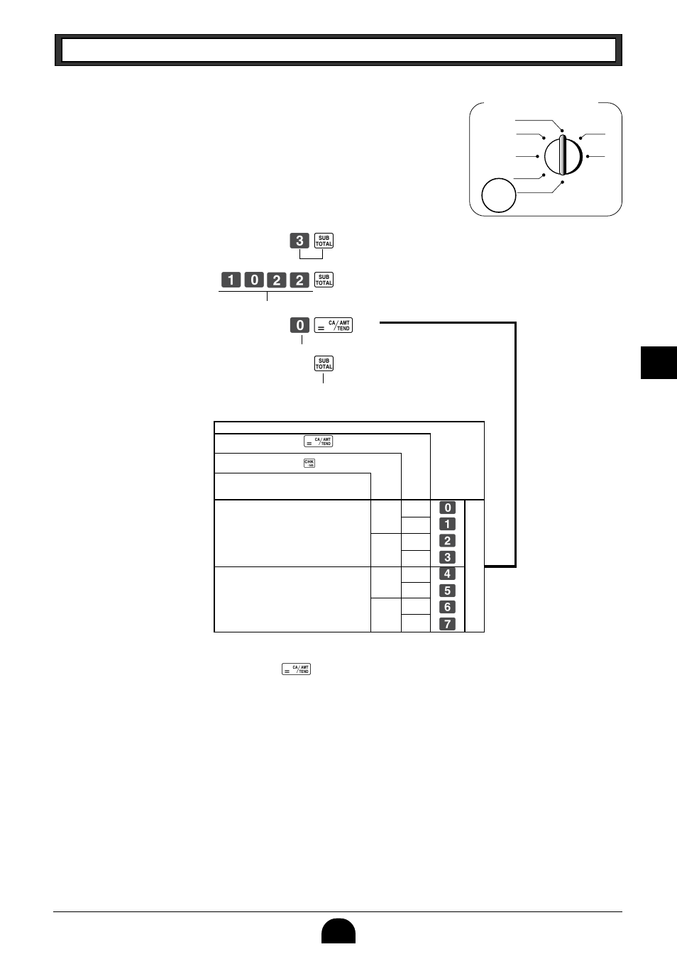 3 setting for calcula- tor operation, Ck z?xx k ? p k | Casio PCR-265P User Manual | Page 37 / 40