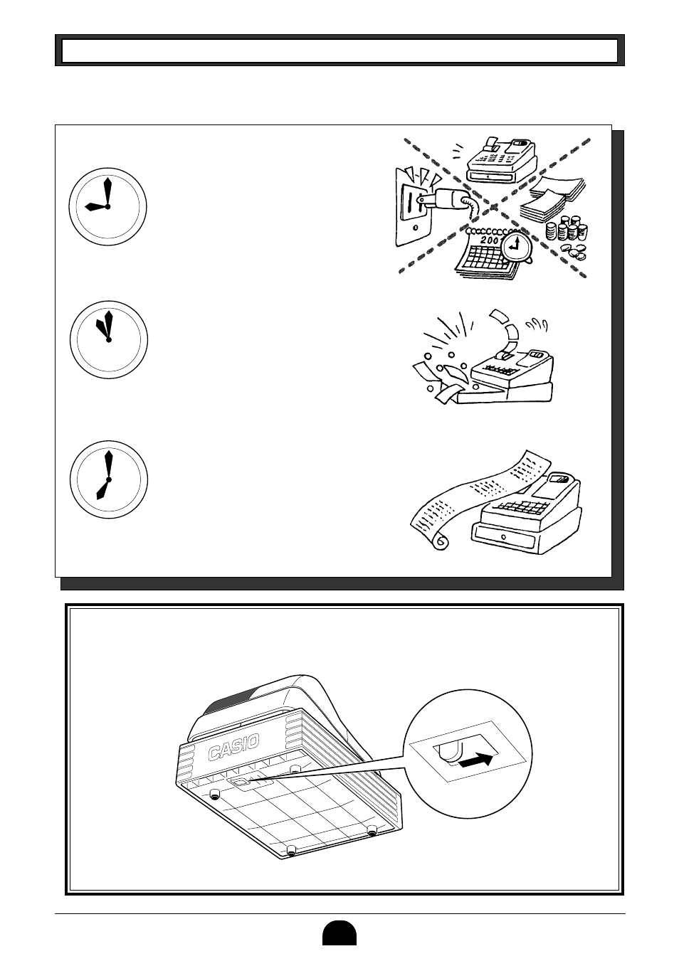 Daily job flow | Casio PCR-265P User Manual | Page 6 / 40
