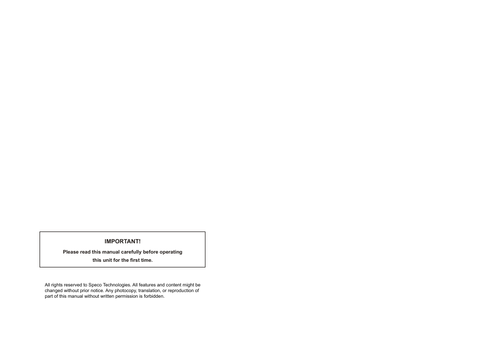 Speco Technologies PL200M Commercial Amplifier (160W) User Manual | Page 2 / 8