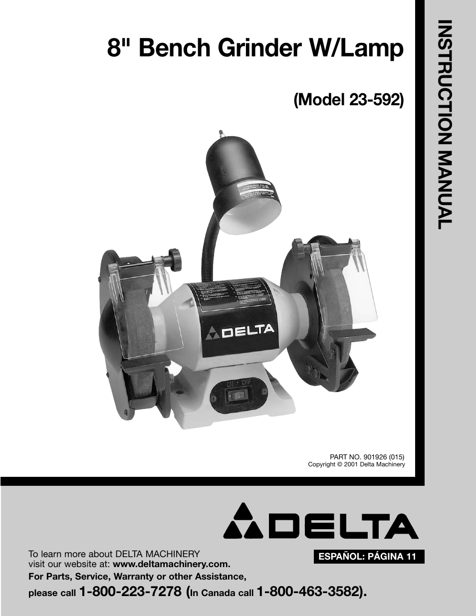 Delta 23-592 User Manual | 9 pages