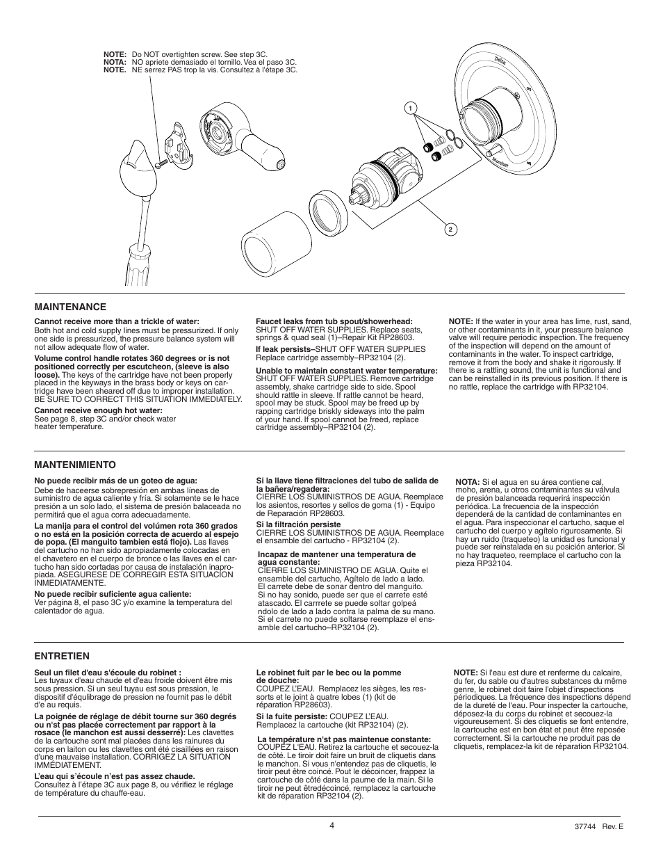 Delta 1700 Series User Manual | Page 4 / 8