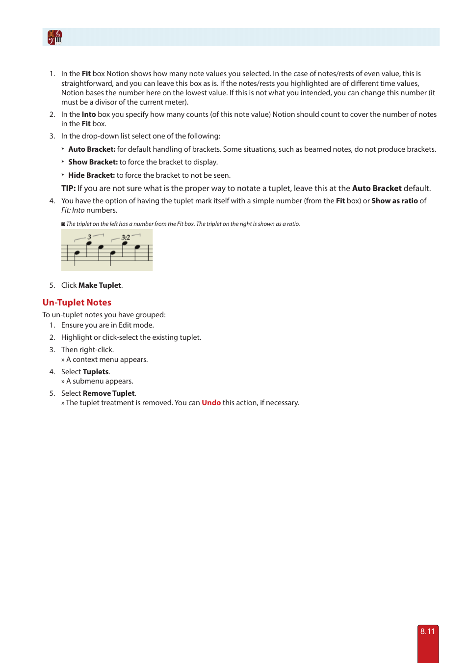 PreSonus Notion 6 - Notation Software (Boxed) User Manual | Page 124 / 292