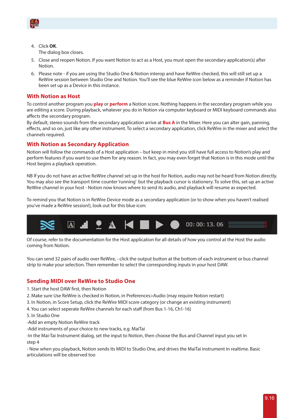 PreSonus Notion 6 - Notation Software (Boxed) User Manual | Page 149 / 292