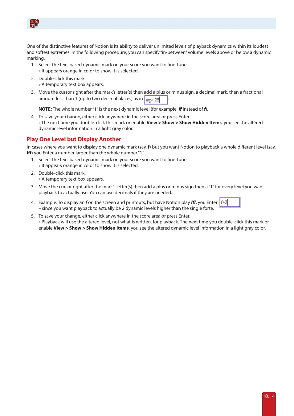 PreSonus Notion 6 - Notation Software (Boxed) User Manual | Page 163 / 292