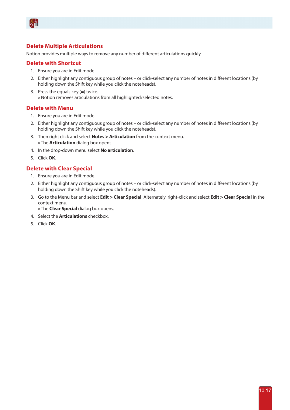 PreSonus Notion 6 - Notation Software (Boxed) User Manual | Page 166 / 292