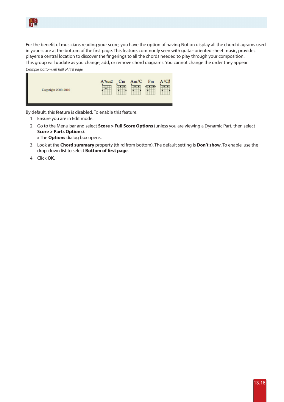 PreSonus Notion 6 - Notation Software (Boxed) User Manual | Page 253 / 292