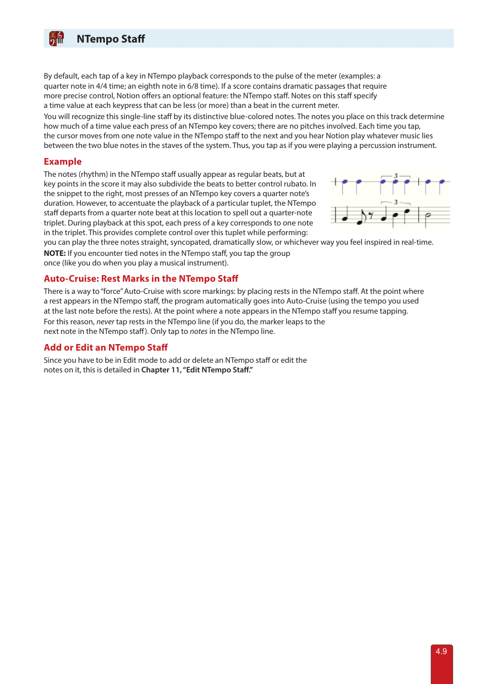 Ntempo staff | PreSonus Notion 6 - Notation Software (Boxed) User Manual | Page 64 / 292