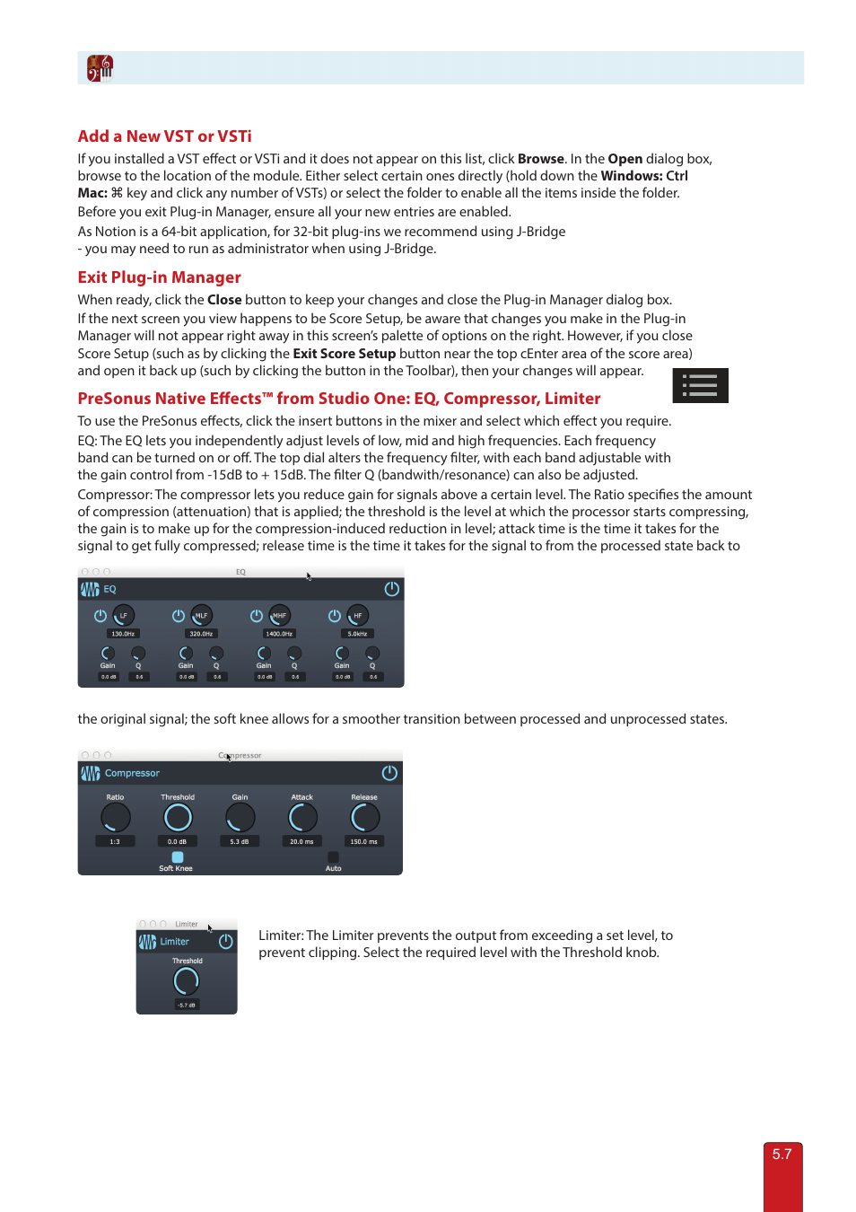 PreSonus Notion 6 - Notation Software (Boxed) User Manual | Page 81 / 292