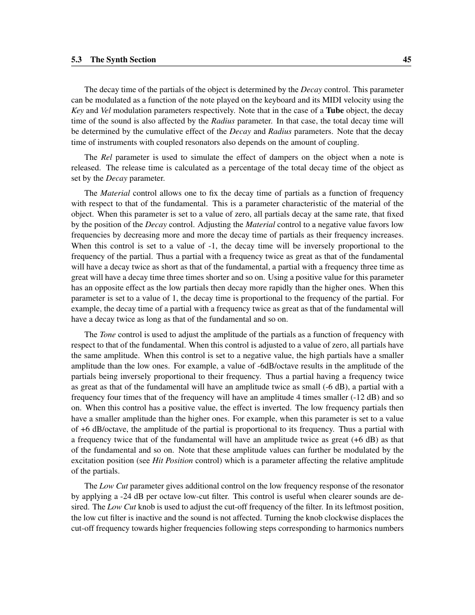 Applied Acoustics Systems Chromaphone 3 Upgrade Acoustic Object Synthesizer Plug-In (Download) User Manual | Page 45 / 83