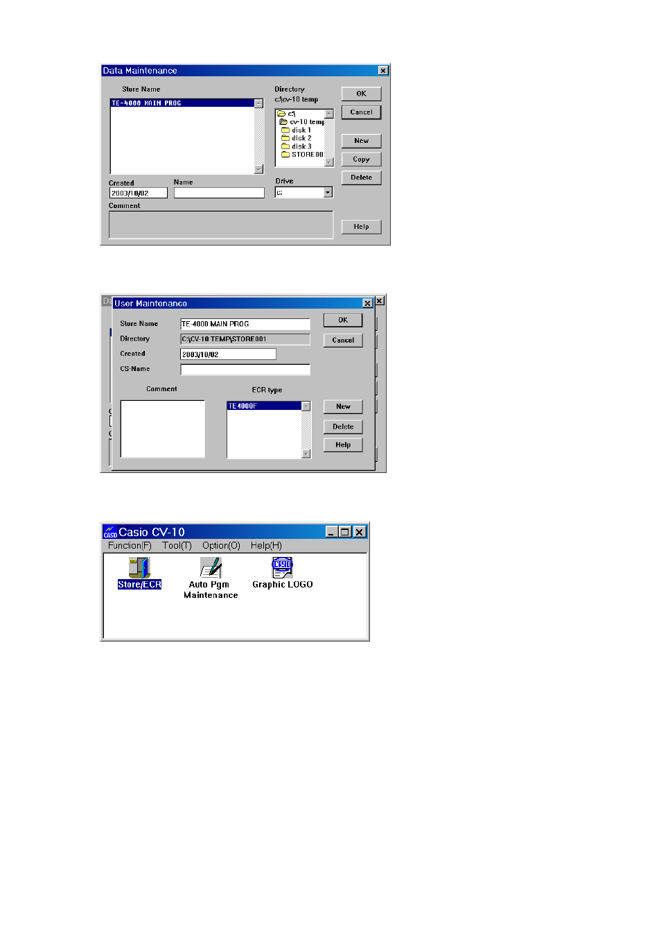 You should now see this screen, Double click on the graphic logo icon | Delta TE-4000 User Manual | Page 47 / 55