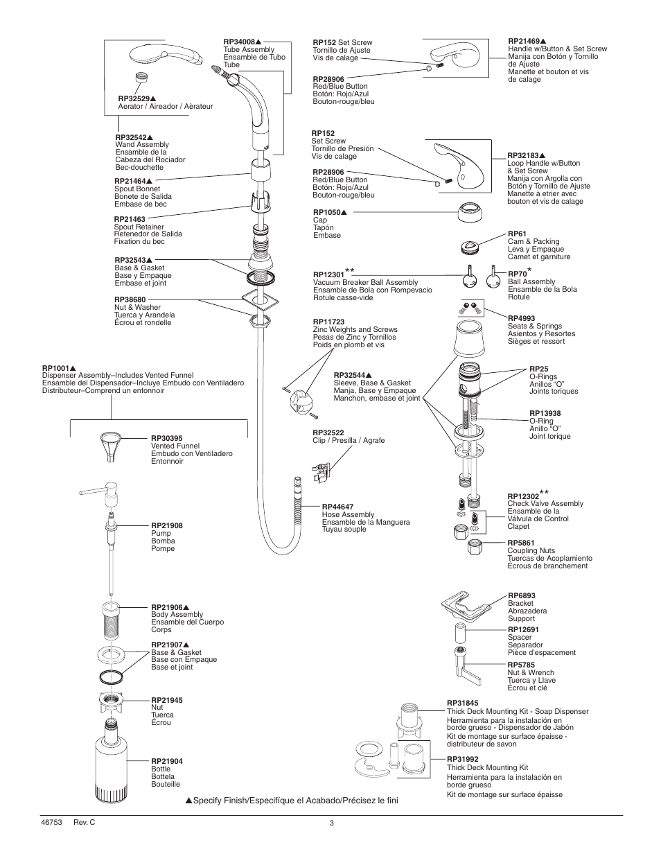 Delta 476 Series User Manual | Page 3 / 8